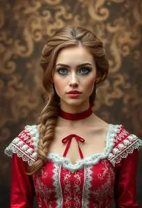 Anna Costume Adult Fancy Dress face swap