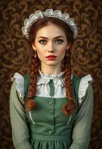 Anne Green Gables Adult Costume face swap