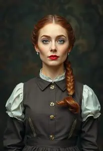 Anne Green Gables Book Week Costume face swap