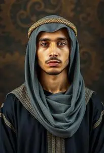 Arabic Jubba Style Costume face swap