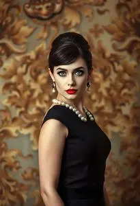 Audrey Hepburn Costume Fancy Dress face swap