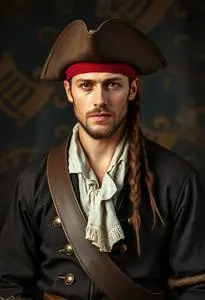 Authentic Pirate Costume Male face swap