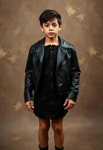 Baby Joey Ramone Costume face swap