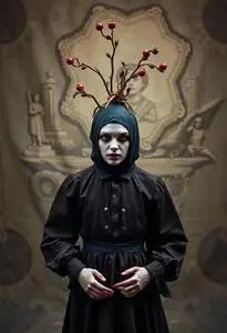 Bad Seed Costume face swap