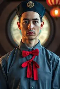 Bellhop Costume face swap