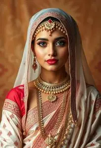 Bengali Bride Costume face swap