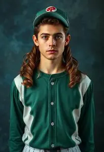 Benny Jet Rodriguez Sandlot Adult Costume face swap