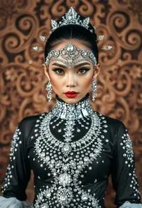 Bling Dance Costume face swap