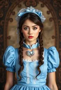 Alice In Wonderland Dress Face Swap