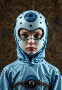 Blue Eye Costume face swap