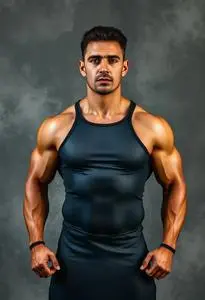 Body Builder Costume face swap