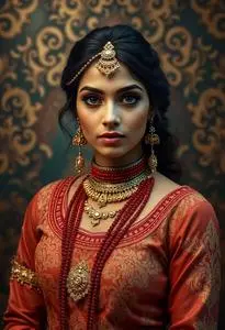 Bollywood Actress Theme Dress Costume face swap