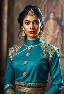Bollywood Actress Woman Costume face swap