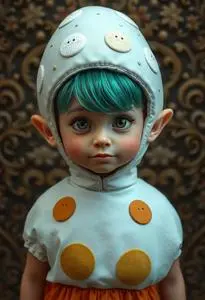 Boxtrolls Eggs Kid Costume face swap
