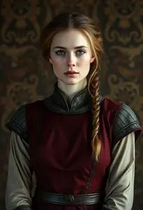 Brienne Tarth Costume face swap