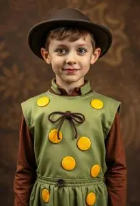 Butterbeans Caf Costume Kid face swap