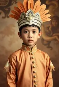 Buwan Wika Costume Boy face swap