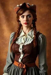 Calamity Jane Costume face swap