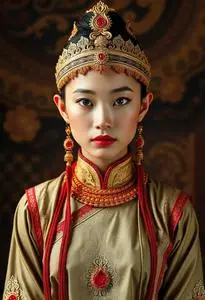 Cambodia Costume face swap