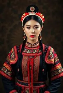 Cari Osa Folk Dance Costume face swap