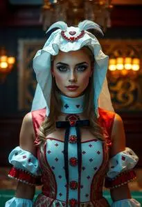 Casino Themed Costume face swap