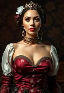 Casino Woman Costume face swap