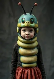 Caterpillar Bugs Life Costume face swap