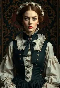 Catherine Parr Costume face swap