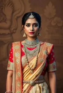 Chaniya Choli Costume face swap