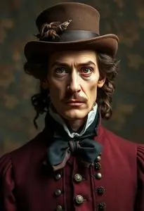 Charles Dickens Costume Fancy Dress face swap