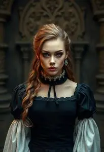 Charlotte Charlie Blackwood Costume face swap