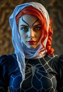 Charlotte Web Costume Adult face swap