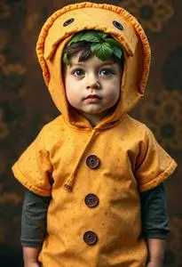 Child Burrito Costume face swap