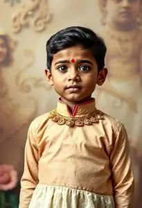 Child Sreekrishnan Costume face swap