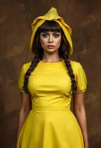 Chiquita Banana Lady Costume face swap