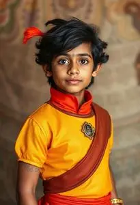 Chota Bheem Costume Adult face swap
