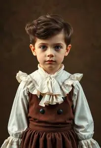 Classical Composer Kid Costume face swap