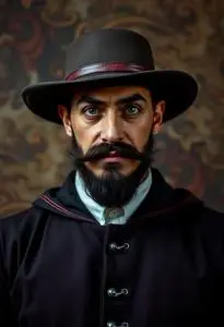 Costume Man Goatees face swap