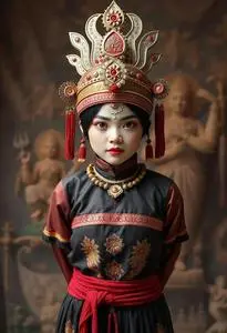 Costume Onam Costume face swap