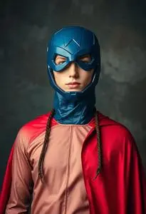 Customize Your Own Superhero Costume face swap