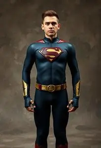 Customize Your Own Superhero Suit Costume face swap
