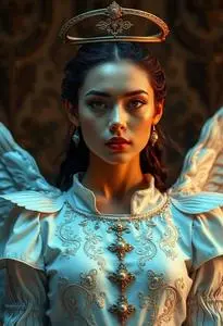 Deluxe Heavenly Angel Costume face swap