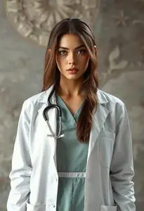 Doctor Girlfriend Costume face swap