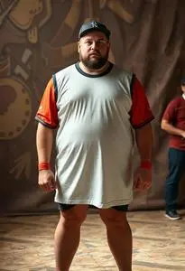 Dodgeball Average Joes Plus Size Costume face swap