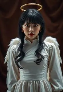 Don Call Angel Costume face swap
