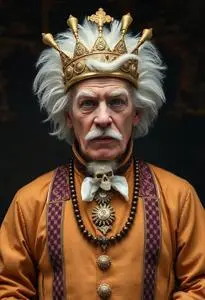 Don King Costume face swap