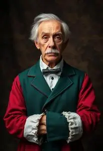 Ebenezer Scrooge Outfit Costume face swap