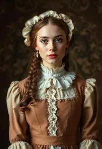 Elizabethan Costume Girl face swap