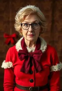 Ellen Griswold Christmas Outfit Costume Face Swap