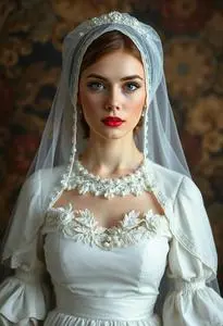 Emily Bride Costume face swap